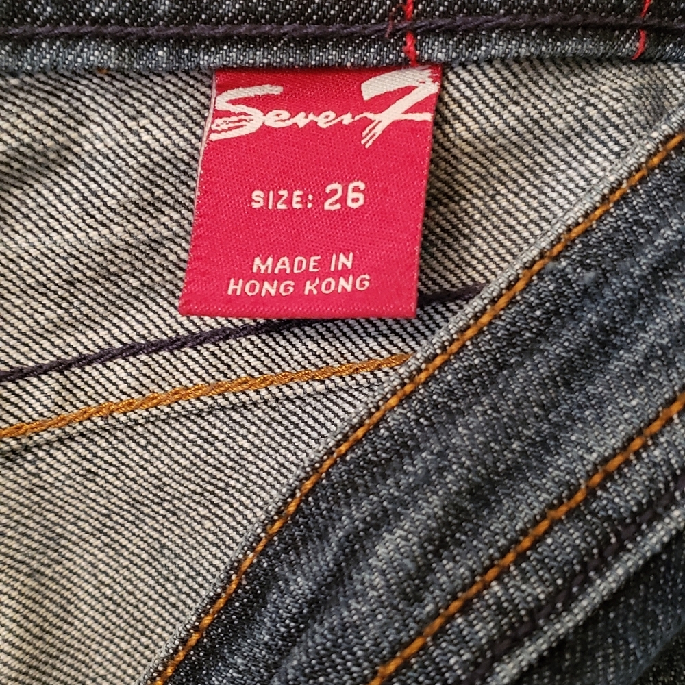 7 For All Mankind Low Rise Jeans - Picture 4 of 8